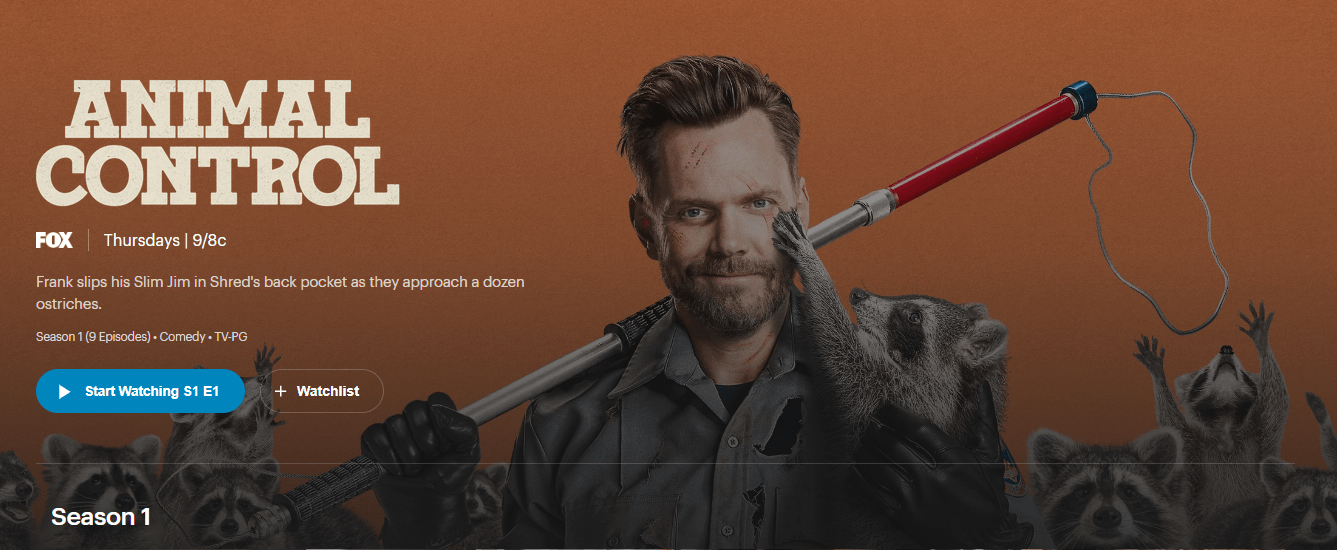 Animal Control (TV series)